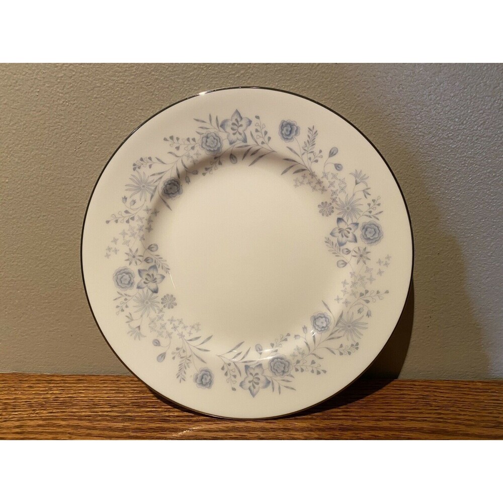 WEDGWOOD BELLE FLEUR Bone China (4) Luncheon Salad Plates England EUC